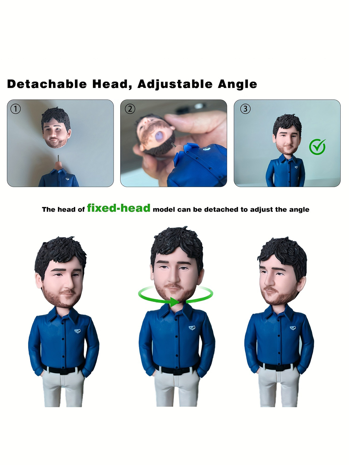 Custom Cartoon Pregnancy Bobblehead